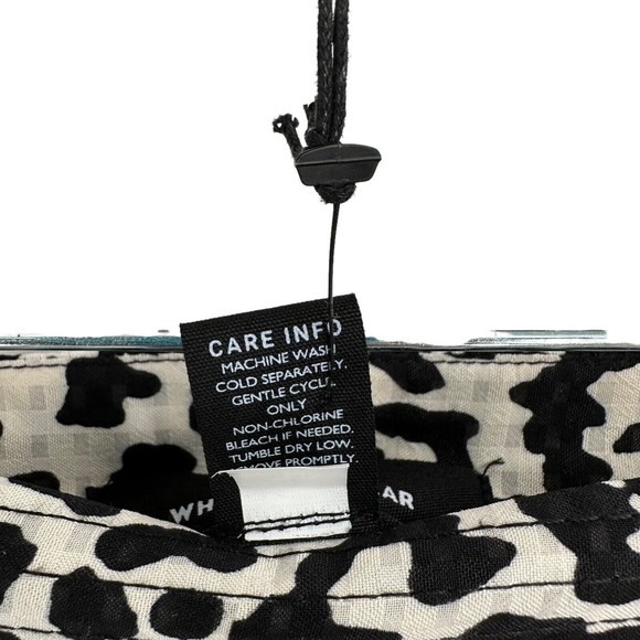 Who What Wear Medium Mini Skirt Black Ivory Leopard Print Tiered Casual Short - Picture 7 of 7